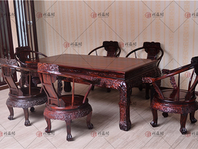 红酸枝家具 红酸枝办公室会议桌