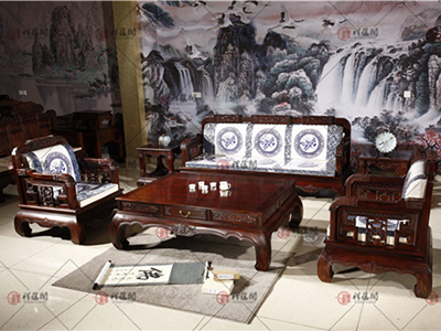 阔叶黄檀家具 红木客厅小款沙发