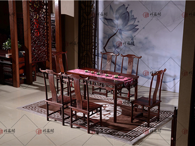 红酸枝家具 苏作明式红酸枝餐桌