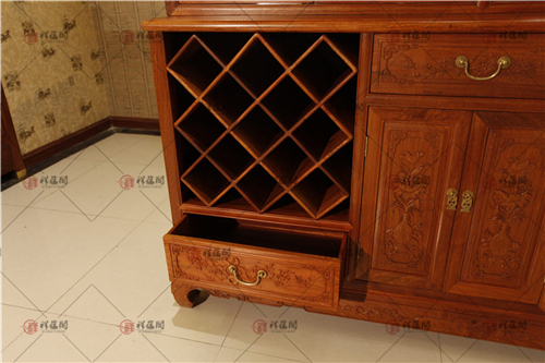 餐厅红木家具 红木家用酒柜