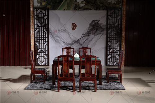 阔叶黄檀家具 西北红木餐桌餐桌