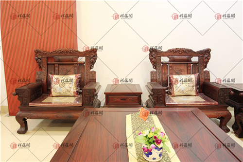 阔叶黄檀家具 东阳红木沙发十件套